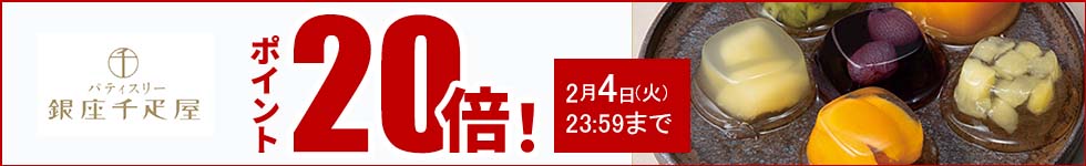 銀座「冬」ゼリーがポイント20倍