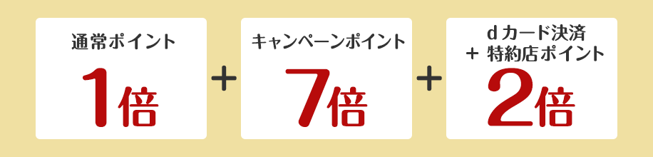 【dショッピング】2日間限定!dカードのお支払いでポイント10倍