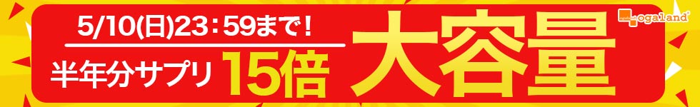 まとめ買いが断然お得！大容量サイズがポイント15倍