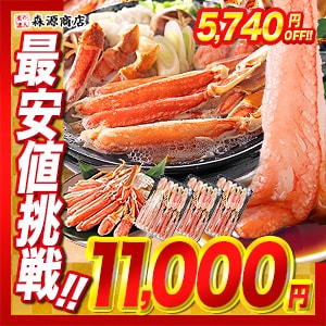 最安値に挑戦！生食可★お家で贅沢メガ盛り本ズワイ！