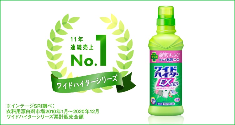 dショッピング |ワイドハイター ＥＸパワー 漂白剤 詰め替え 大サイズ （８８０ｍｌ＊３コセット） | カテゴリ：漂白剤・ブリーチ剤の販売できる商品  | 爽快ドラッグ(Rakuten Direct) (00124029)|ドコモの通販サイト