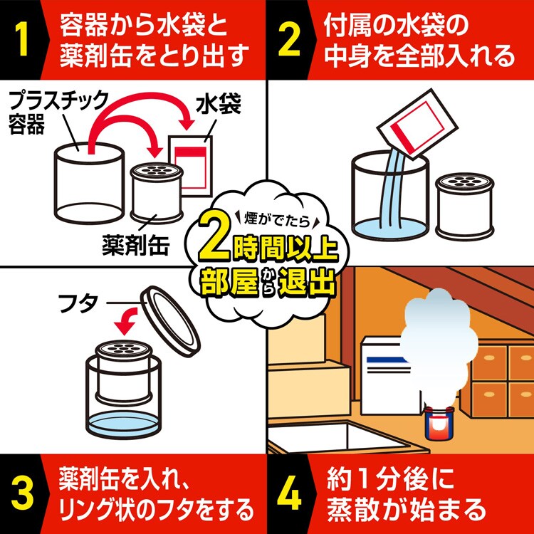 dショッピング |ネズミ 忌避剤 ネズミ一発退場 （くん煙タイプ） 燻煙