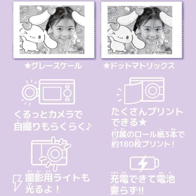 特典1点付き】プリカ サンリオ キャラクターDX PRINT CAMERA プリカ