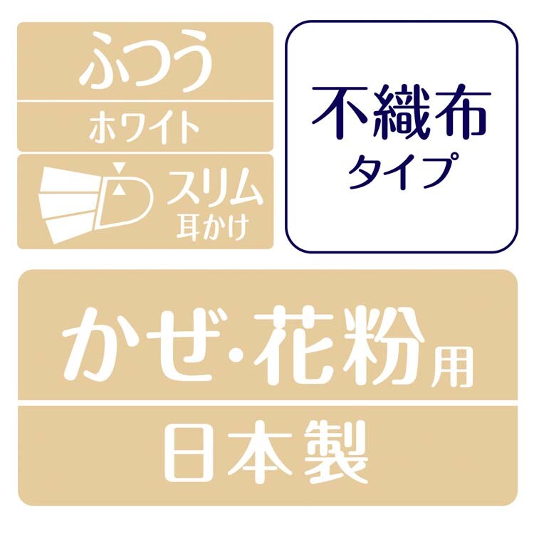 dショッピング |超快適マスク 敏感肌ごこち ふつう 不織布マスク （６