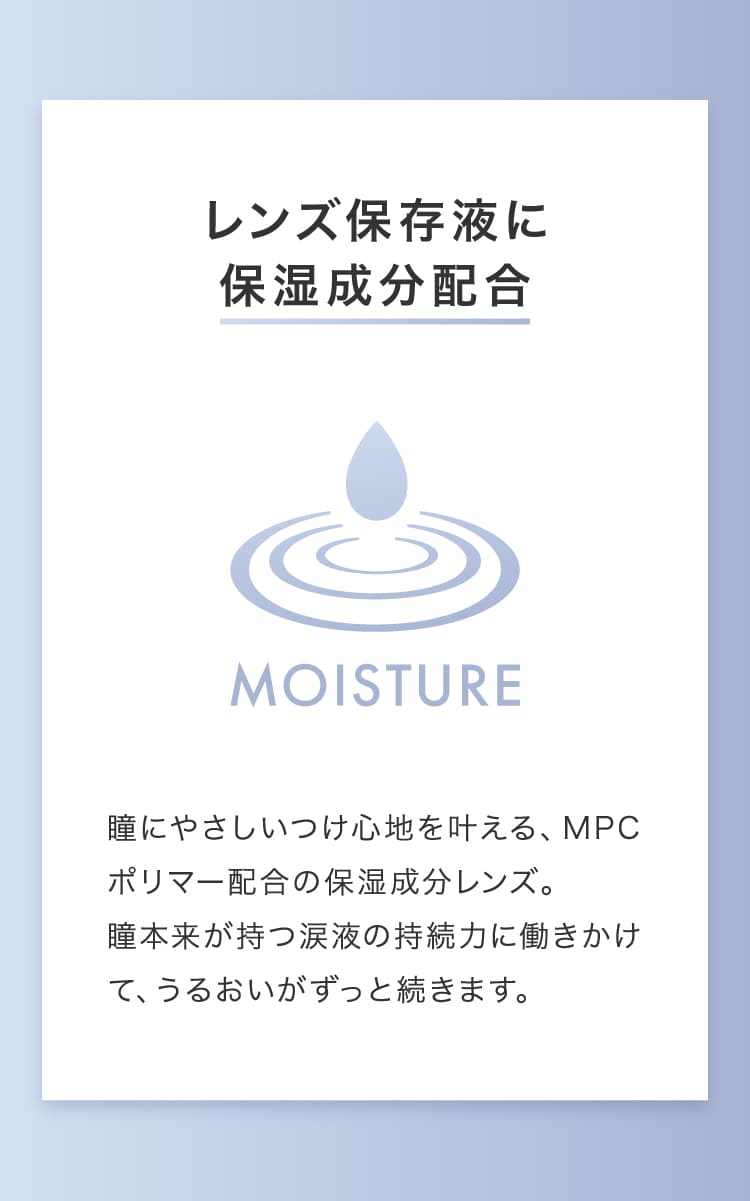 クレオモイストスーペリアワンデー商品説明