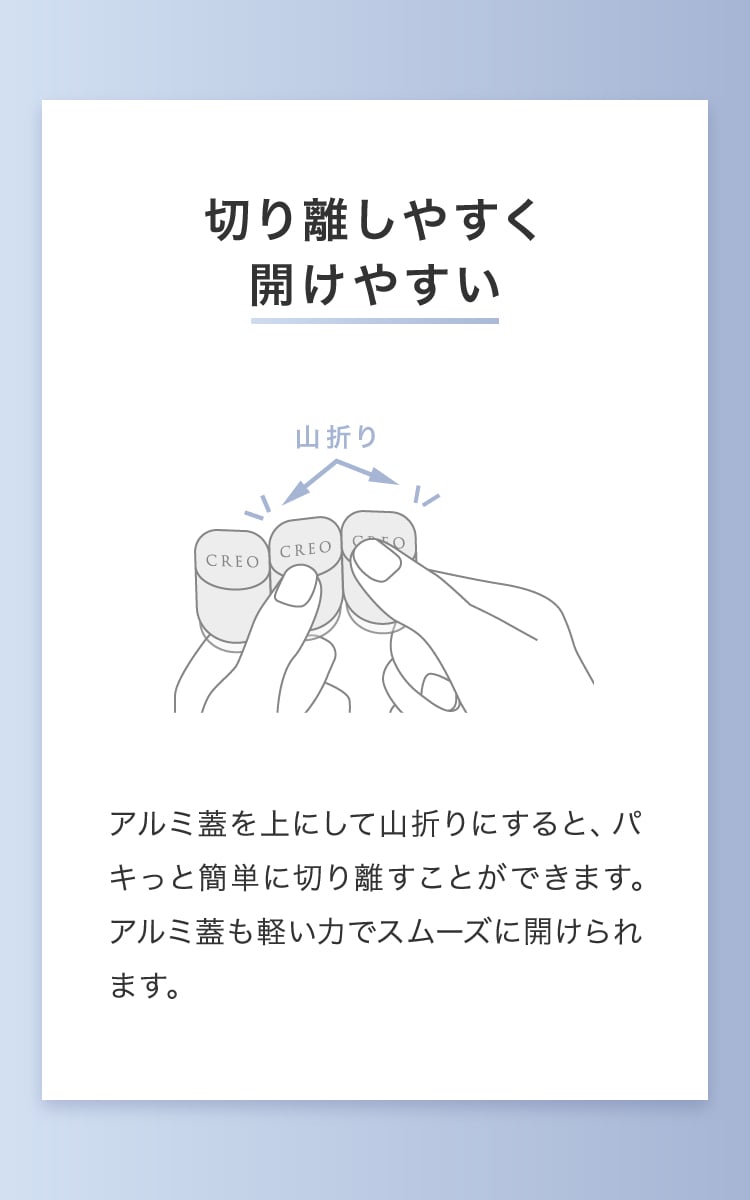 クレオモイストスーペリアワンデー商品説明