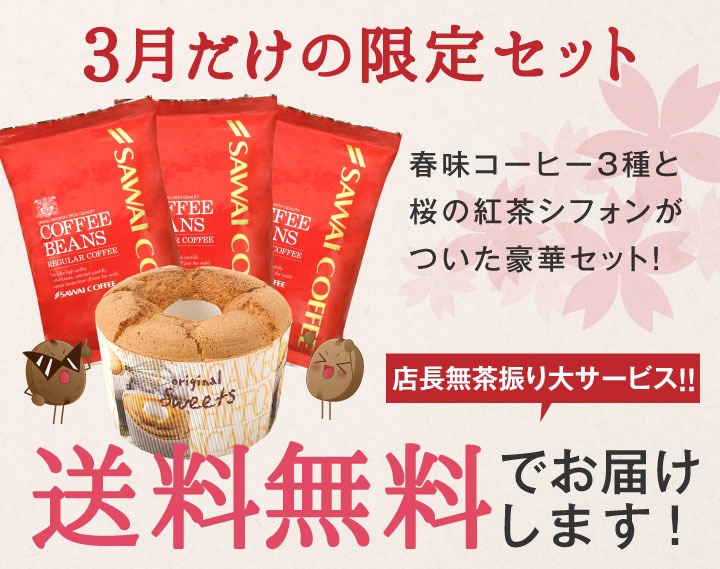 3月限定送料無料