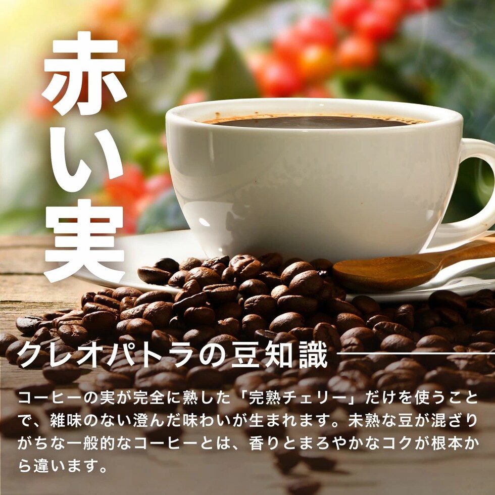 完熟チェリー 赤い実 コーヒー豆知識