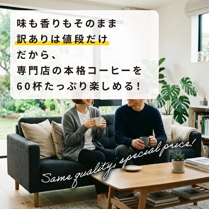 訳あり価格 専門店品質 60杯