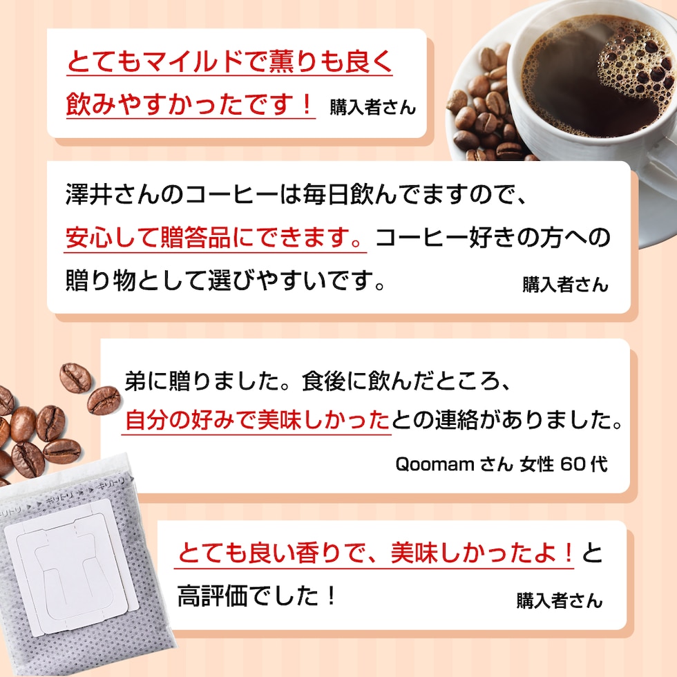 購入者レビュー 高評価 口コミ リピート