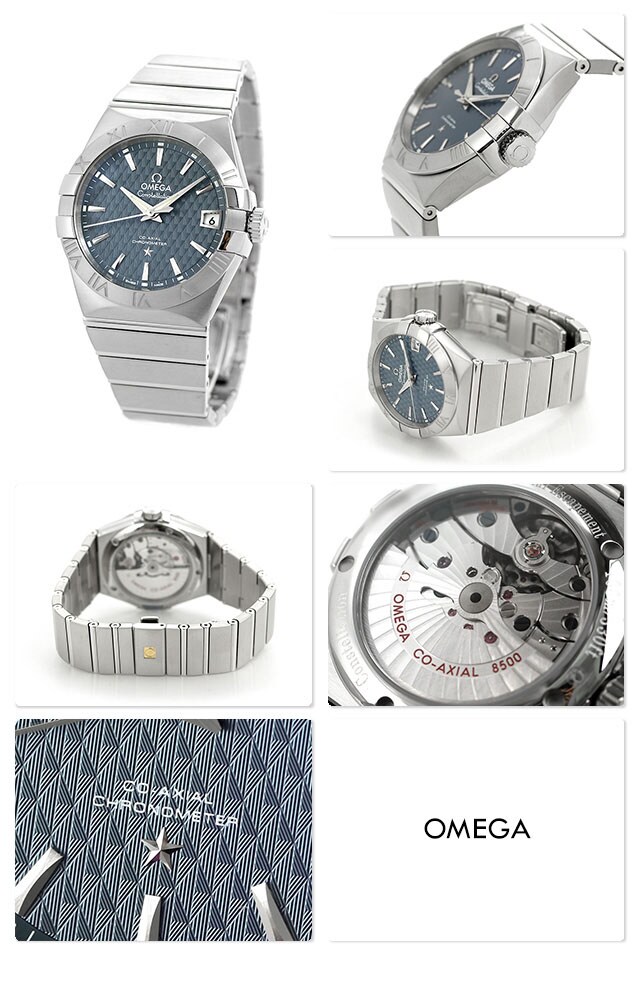dショッピング |オメガ OMEGA コンステレーション 38mm 自動巻き 123.10.38.21.03.001 メンズ 腕時計 ブルー 新品 時計  | カテゴリ：の販売できる商品 | 腕時計のななぷれ (02812310382103001)|ドコモの通販サイト