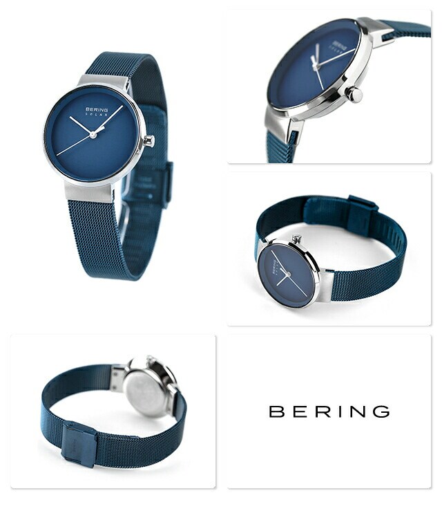 ベーリング BERING 腕時計 レディース 14331-307 ソーラーコレクション 31mm Solar Collection 31mm ソーラー ブルーxブルー アナログ表示