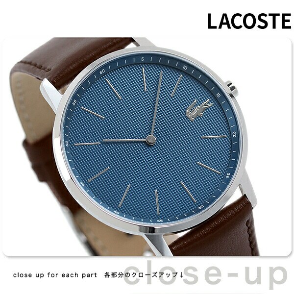 ラコステ 時計 40.5mm クオーツ メンズ 腕時計 2011003 LACOSTE ブルー×ブラウン | カテゴリ：の販売できる商品 |  腕時計のななぷれ (0282011003)|ドコモの通販サイト - dショッピング