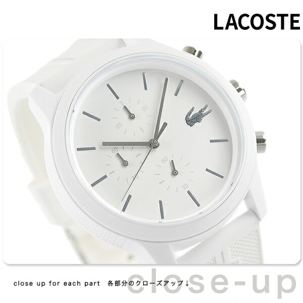 dショッピング |ラコステ 時計 42mm クロノグラフ クオーツ メンズ