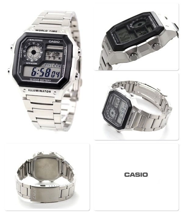 カシオ チプカシ 海外モデル クオーツ メンズ 腕時計 AE-1200WHD-1AVCF CASIO シルバー | カテゴリ：の販売できる商品 |  腕時計のななぷれ (028AE-1200WHD-1AVCF)|ドコモの通販サイト - dショッピング