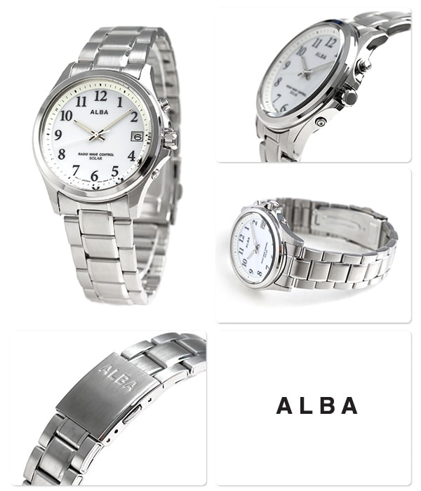 dショッピング |セイコー アルバ 電波ソーラー メンズ 腕時計 AEFY503 