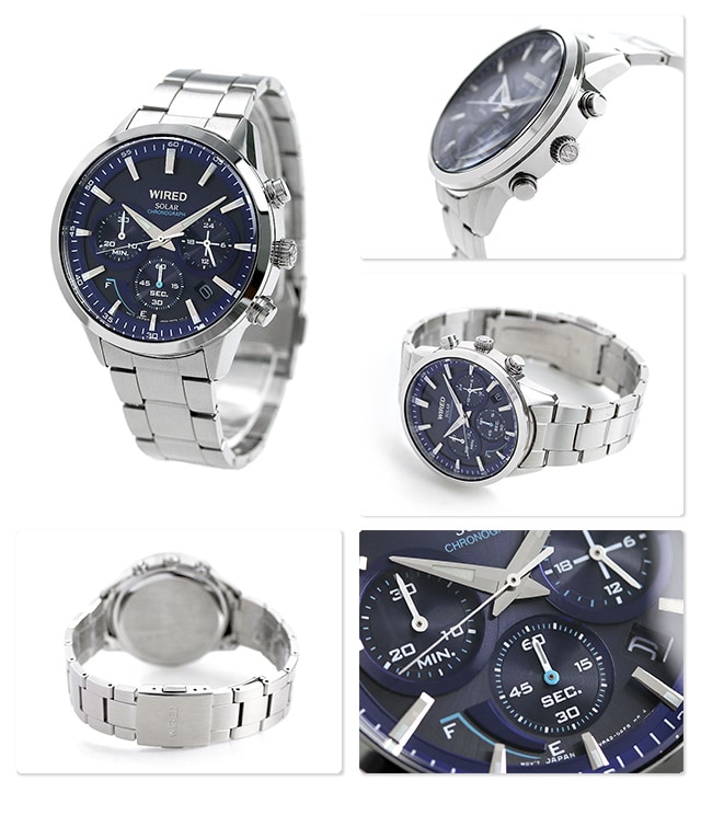dショッピング |セイコー ワイアード SEIKO WIRED クロノグラフ
