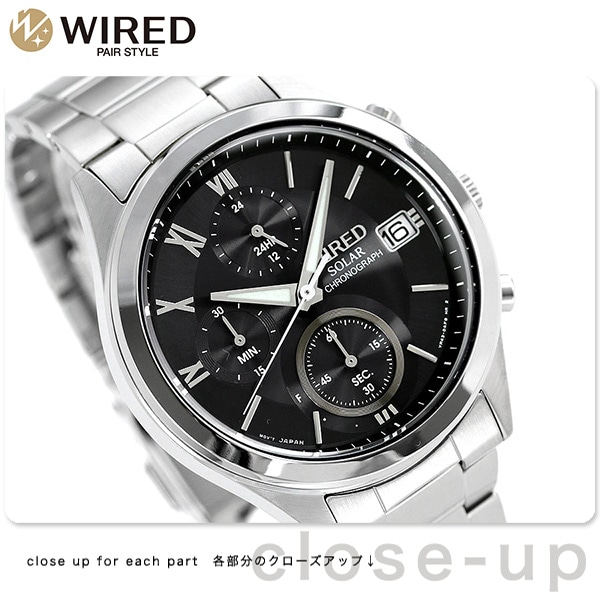 dショッピング |セイコー ワイアード SEIKO WIRED クロノグラフ