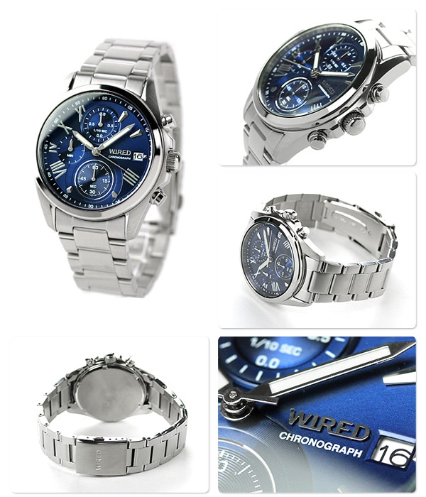 dショッピング |セイコー ワイアード SEIKO WIRED クロノグラフ メンズ