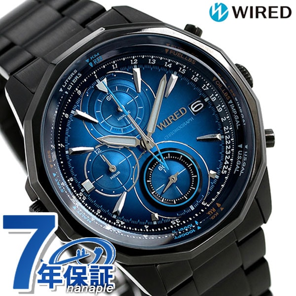 dショッピング |セイコー ワイアード SEIKO WIRED クロノグラフ メンズ 腕時計 AGAW421 ザ・ブルー |  カテゴリ：の販売できる商品 | 腕時計のななぷれ (028AGAW421)|ドコモの通販サイト