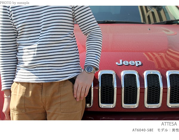 dショッピング |シチズン アテッサ エコドライブ 電波時計 AT6040-58E