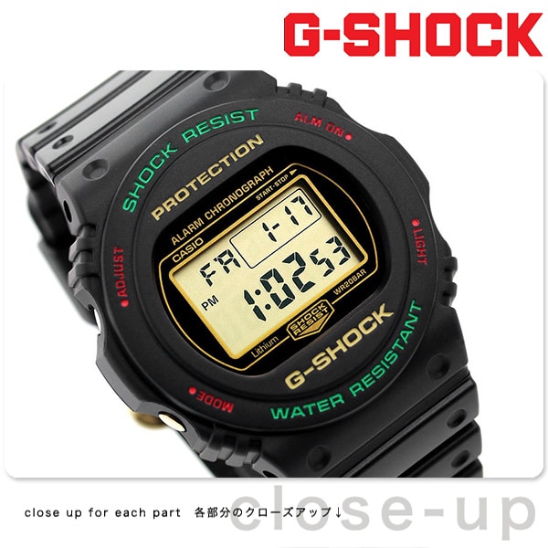G-SHOCK ウィンタープレミアム 復刻モデル DW-5700 デジタル メンズ 腕時計 DW-5700TH-1DR カシオ Gショック ブラック  | カテゴリ：の販売できる商品 | 腕時計のななぷれ (028DW-5700TH-1DR)|ドコモの通販サイト - dショッピング