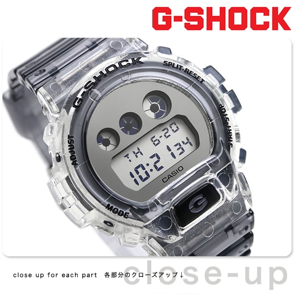 G-SHOCK Gショック スケルトン デジタル DW-6900 - dショッピング