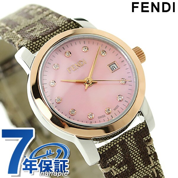 dショッピング |フェンディ ラウンド クラシコ ダイヤモンド レディース F218272DF 腕時計 | カテゴリ：の販売できる商品 | 腕時計のななぷれ  (028F218272DF)|ドコモの通販サイト