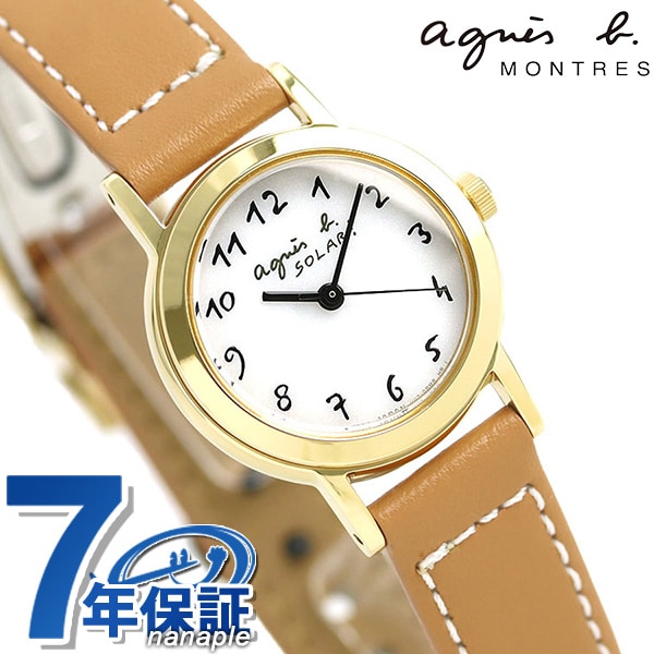 agnes b. アニエスベー ソーラー式腕時計 - 時計
