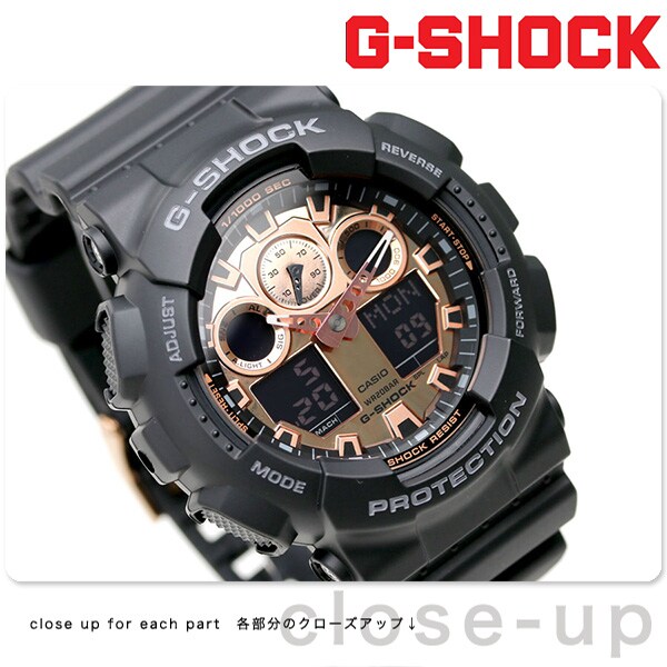 dショッピング |G-SHOCK アナデジ GA-100 メンズ 腕時計 GA-100MMC