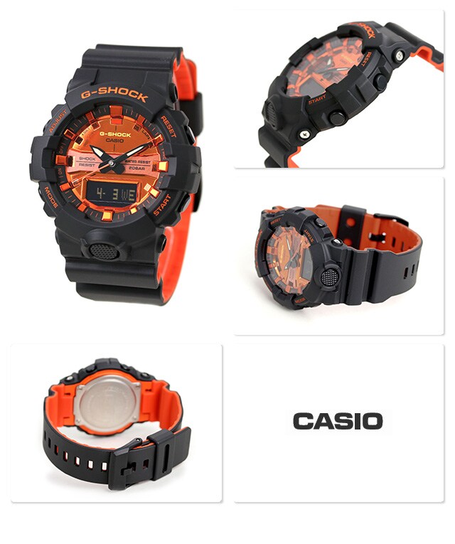 dショッピング |G-SHOCK GA-800 アナデジ メンズ 腕時計 GA-800BR-1ADR ...
