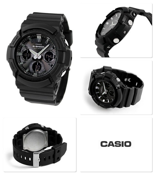 dショッピング |G-SHOCK 電波ソーラー メンズ 腕時計 GAW-100B-1AER Gショック オールブラック カテゴリ：の販売できる商品  腕時計のななぷれ (028GAW-100B-1AER)|ドコモの通販サイト