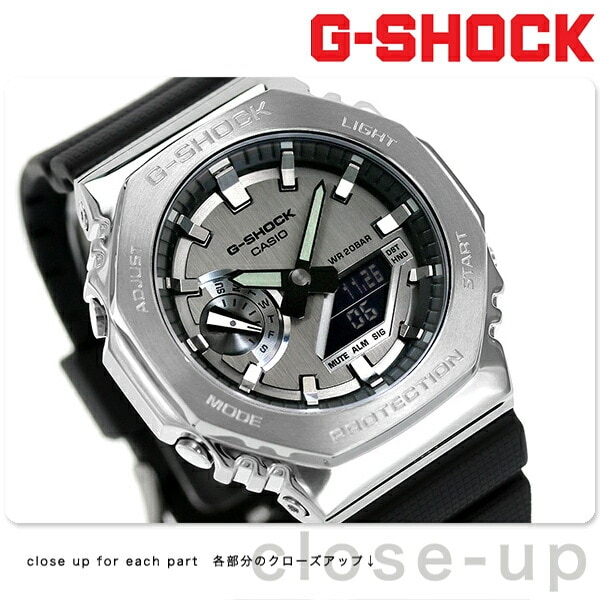 腕時計(アナログ)CASIO G-SHOCK GM-2100-1AJF  腕時計メンズ 購入9月