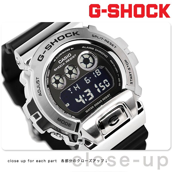 dショッピング |G-SHOCK メンズ 腕時計 GM-6900 GM-6900-1DR カシオ G