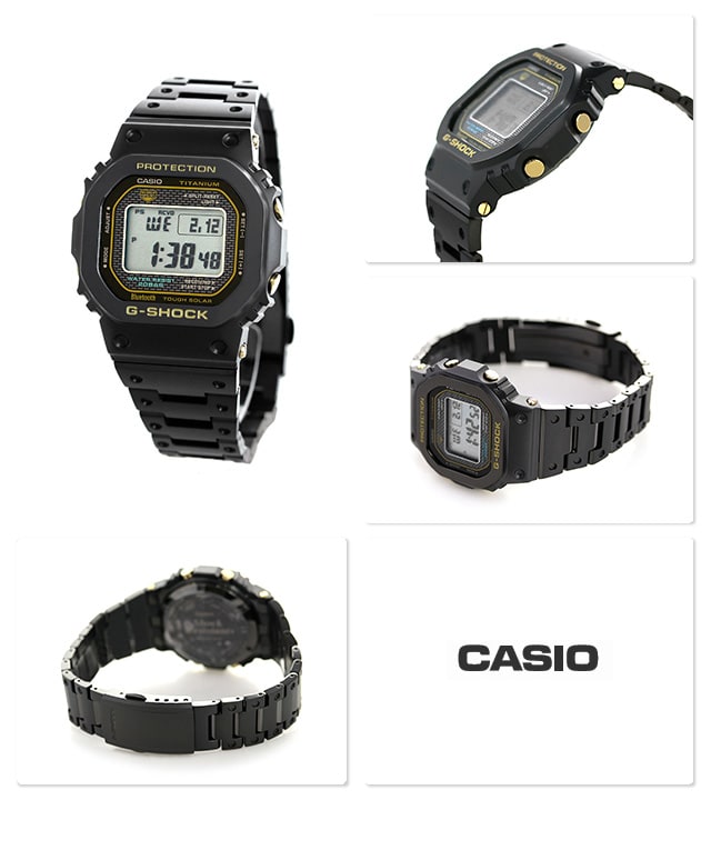 dショッピング |G-SHOCK Gショック チタン 限定モデル GMW-B5000 電波ソーラー 腕時計 GMW-B5000TB-1ER カシオ  時計 ブラック | カテゴリ：の販売できる商品 | 腕時計のななぷれ (028GMW-B5000TB-1ER)|ドコモの通販サイト