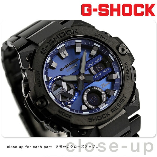 dショッピング |G-SHOCK Gショック ソーラー GST-B400BD-1A2JF G