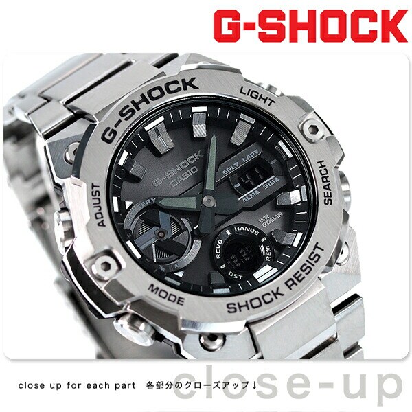 dショッピング |G-SHOCK Gショック Gスチール GST-B400 ワールドタイム