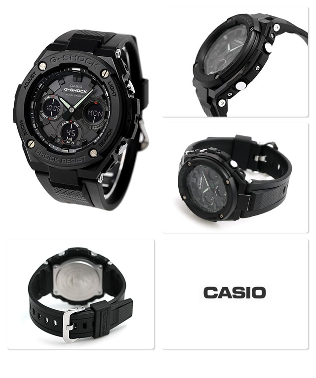 dショッピング |Gショック Gスチール 電波ソーラーメンズ 腕時計 GST-W100G-1BER G-SHOCK 黒 | カテゴリ：の販売できる商品  | 腕時計のななぷれ (028GST-W100G-1BER)|ドコモの通販サイト