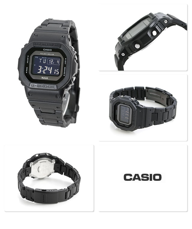 dショッピング |G-SHOCK 電波ソーラー GW-B5600 デジタル Bluetooth 腕時計 GW-B5600BC-1BER Gショック  オールブラック カテゴリ：の販売できる商品 腕時計のななぷれ (028GW-B5600BC-1BER)|ドコモの通販サイト