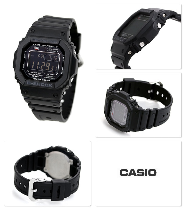 dショッピング |G-SHOCK 電波ソーラー 5600 黒 ブラック オールブラック デジタル メンズ 腕時計 GW-M5610-1BER カシオ  Gショック | カテゴリ：の販売できる商品 | 腕時計のななぷれ (028GW-M5610-1BER)|ドコモの通販サイト
