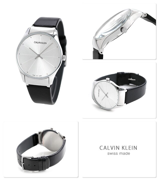 dショッピング |カルバンクライン 時計 メンズ 腕時計 38mm シルバー 