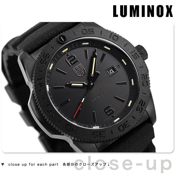 dショッピング |ルミノックス 時計 パシフィック ダイバー 3120 シリーズ メンズ 腕時計 3121.BO LUMINOX オールブラック |  カテゴリ：の販売できる商品 | 腕時計のななぷれ (028l3121-BO)|ドコモの通販サイト