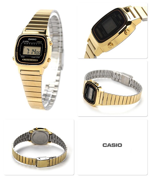 casio standard 腕時計 casio オファー standard デジタル la-670wga-1