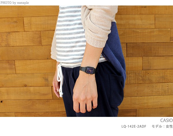 dショッピング |チプカシ レディース 腕時計 スタンダード 海外モデル LQ-142-1EDF | カテゴリ：の販売できる商品 | 腕時計のななぷれ  (028LQ-142-1EDF)|ドコモの通販サイト