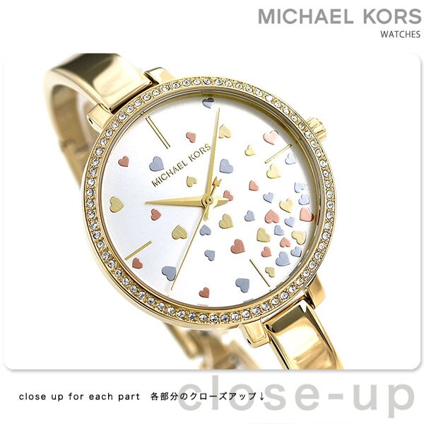 時計 正規 7割安 MICHAEL KORS MK3580 ゴールド - 金属ベルト