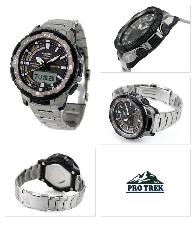 dショッピング |PRO TREK プロトレック PRT-B70 チタン 釣り クオーツ