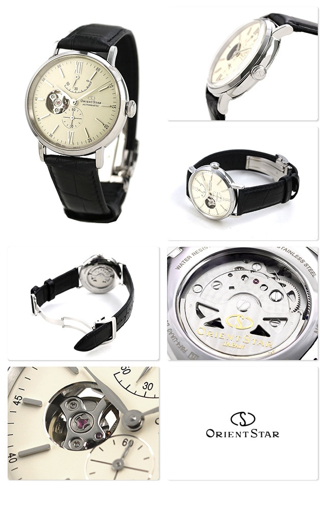 ORIENT STAR 自動巻き 腕時計 ダークブラウン 楽天市場】オリエントスター M45 F7 メカニカルムーンフェイズ