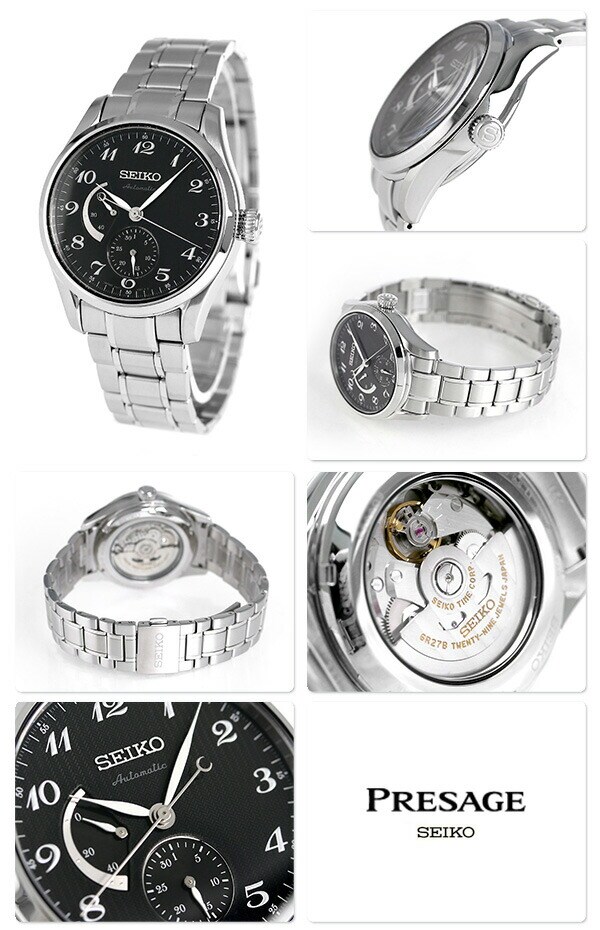 dショッピング |セイコー プレザージュ 日本製 自動巻き メンズ 腕時計 ...
