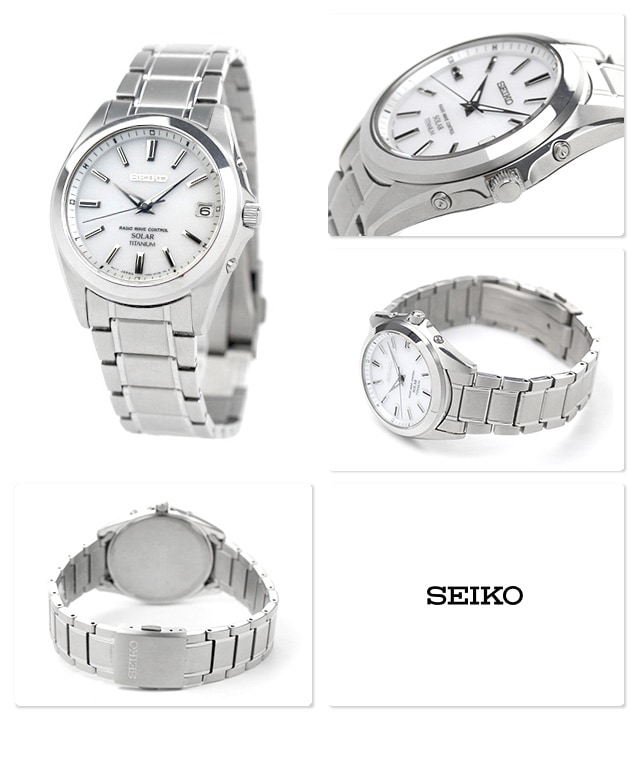 dショッピング |セイコー 腕時計 メンズ チタン 電波ソーラー SBTM213 SEIKO | カテゴリ：の販売できる商品 | 腕時計のななぷれ  (028SBTM213)|ドコモの通販サイト