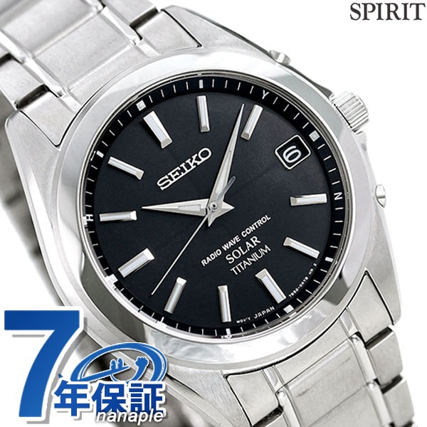 dショッピング |セイコーセレクション 電波ソーラー SBTM217 腕時計 メンズ ブラック SEIKO SELECTION  カテゴリ：の販売できる商品 腕時計のななぷれ (028SBTM217)|ドコモの通販サイト